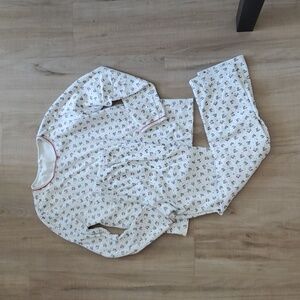 Floral Kids Pajamas Set